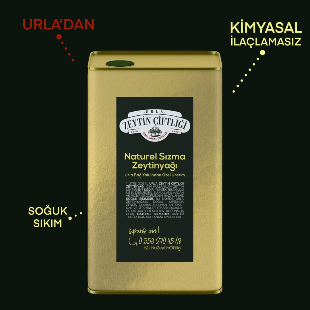 Naturel Sızma Zeytinyağı